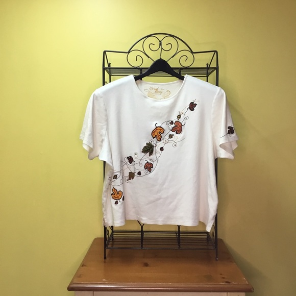 Coral Bay T-Shirt Ivory 3X - Picture 1 of 7